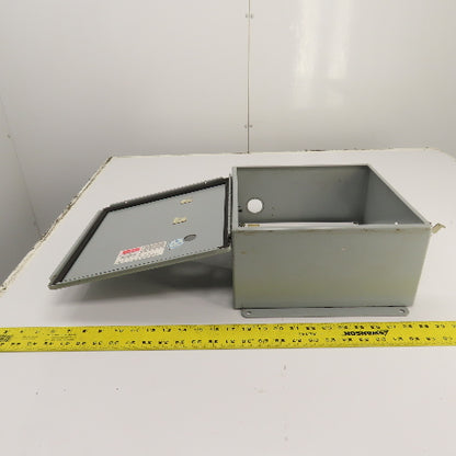 Hoffman A-1212CH 12" x 12" x 6" Electrical Enclosure W/ Backplate Type 12