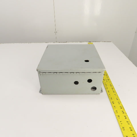 Hoffman A-1212CH 12" x 12" x 6" Electrical Enclosure W/ Backplate Type 12