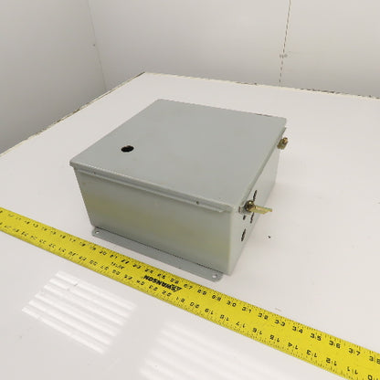 Hoffman A-1212CH 12" x 12" x 6" Electrical Enclosure W/ Backplate Type 12