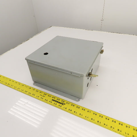 Hoffman A-1212CH 12" x 12" x 6" Electrical Enclosure W/ Backplate Type 12