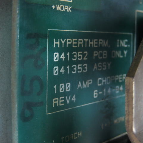 Hypertherm 041352 100A Chopper Drive Rev 4 041353