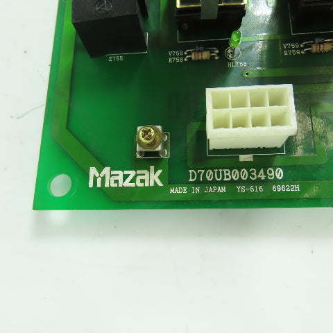 Mazak D70UB003490 Control Circuit Board