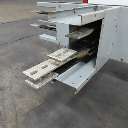 Westinghouse 36-E-9413 400A 277/480V 4 Wire 3Ph Bus Duct 10' Run W/ Branch Tee