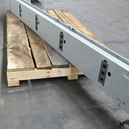 Westinghouse Busway 600A 277/480V 4 Wire 3Ph Bus Duct 10' Run W/ J-Box