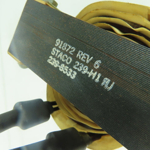 Staco 91872 239-H1 Transformer 239-8533 Rev 6