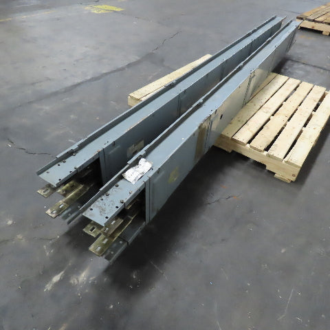 Westinghouse 400A 277/480V 4 Wire 3Ph Bus Duct 10' Lot Of 2