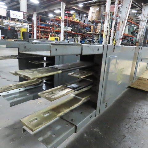 Westinghouse 400A 277/480V 4 Wire 3Ph Bus Duct 10' Lot Of 2