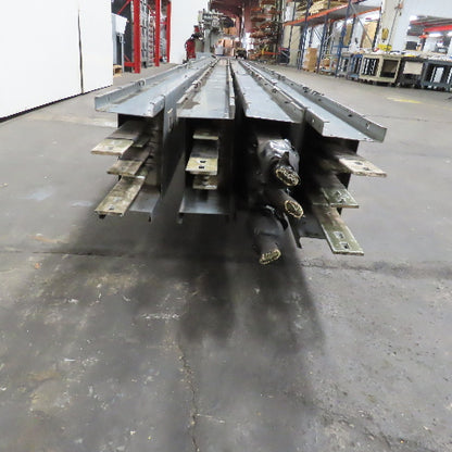 Westinghouse 400A 277/480V 4 Wire 3Ph Bus Duct 60' Run 15' Sections Lot Of 4