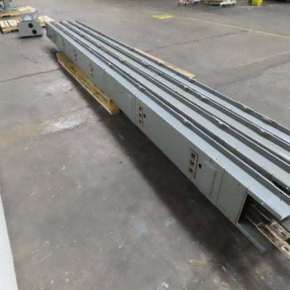 Westinghouse 400A 277/480V 4 Wire 3Ph Bus Duct 60' Run 15' Sections Lot Of 4