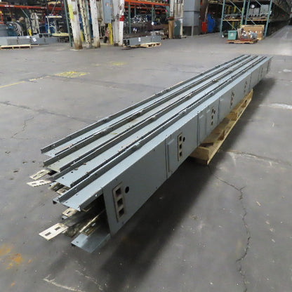 Westinghouse 400A 277/480V 4 Wire 3Ph Bus Duct 60' Run 15' Sections Lot Of 4