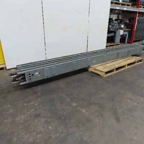 Westinghouse 400A 277/480V 4 Wire 3Ph Bus Duct 60' Run 15' Sections Lot Of 4