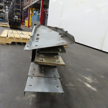 Westinghouse 600A 277/480V 4 Wire 3Ph Bus Duct 10' Run W/ J Box