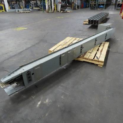Westinghouse 600A 277/480V 4 Wire 3Ph Bus Duct 10' Run W/ J Box