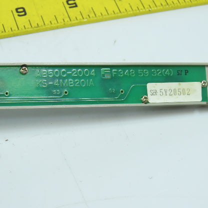 Mitsubishi AB50C-2004 Operator Control Push Button Panel From Dual Turn 20