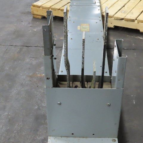 Westinghouse 225A 277/480V 4 Wire 3Ph Bus Duct 10' Run Branch Tee 203"