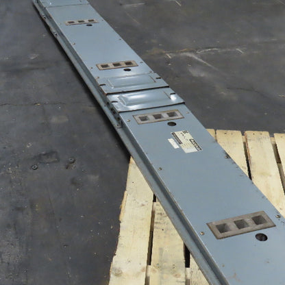 Westinghouse 225A 277/480V 4 Wire 3Ph Bus Duct 10' Run Branch Tee 203"