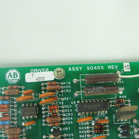 Allen Bradley 50403 Driver Board Rev 10