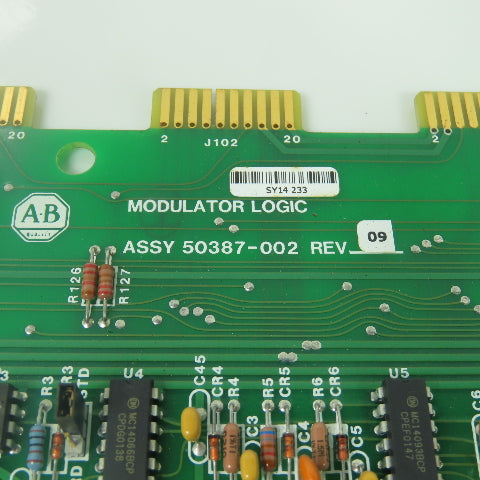 Allen Bradley 50387-002 Modulator Logic Board Rev 09