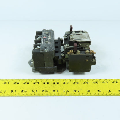 GE General Electric CR7006C Size 1 Motor Starter Contactor 7-1/2HP 110V Coil