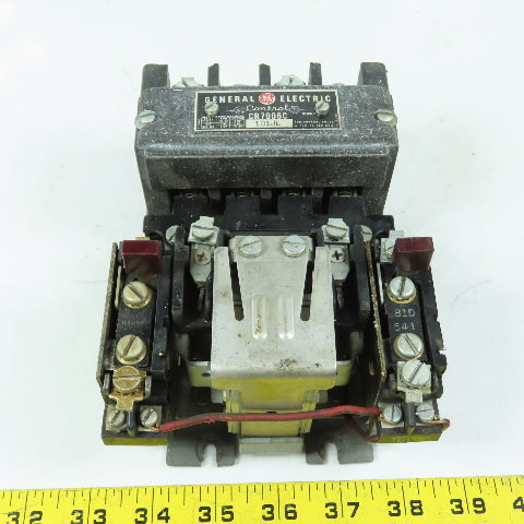 GE General Electric CR7006C Size 1 Motor Starter Contactor 7-1/2HP 110V Coil