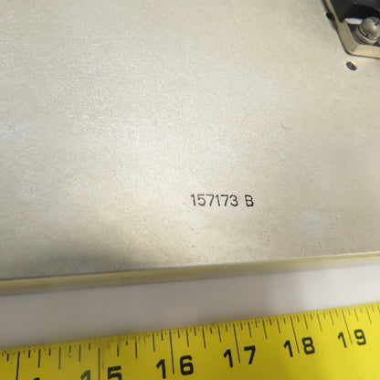 157173 B 24" x 8" x 2.5" Fin Style Heat Sink Mounting Surface W/ (2)MG100M2CK1