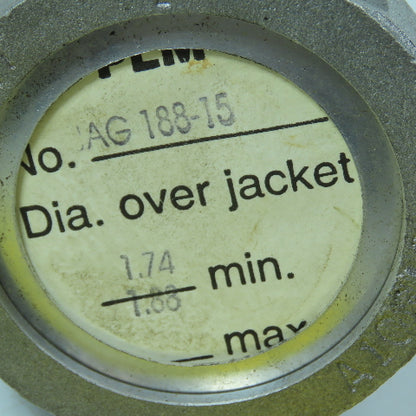 Adalet JAG188-15 1-1/2" Cable Connector For Terminating Jacket 1.74 Min 1.88 Max