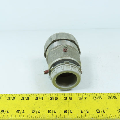 Adalet JAG188-15 1-1/2" Cable Connector For Terminating Jacket 1.74 Min 1.88 Max