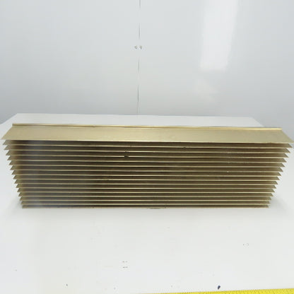 157173 B 24" x 8" x 2.5" Fin Style Heat Sink Mounting Surface W/ MG100M2CK1