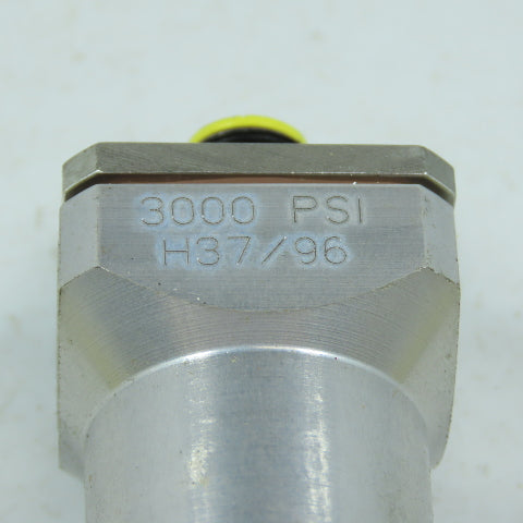 Hydac B2210J4HFV S0126H 3/4-16 UNF Aluminum Filter Clogging Indicator 3000PSI