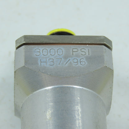 Hydac B2210J4HFV S0126H 3/4-16 UNF Aluminum Filter Clogging Indicator 3000PSI