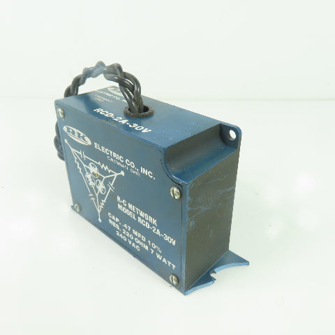 RK Electic RCD-2A-30V RC Network 240VAC Cap .4 MFD 10%