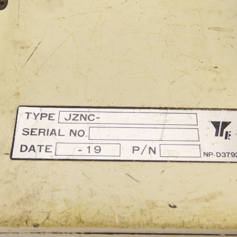 Yaskawa JZNC- ERC Robot Teach Pendant W/Cable