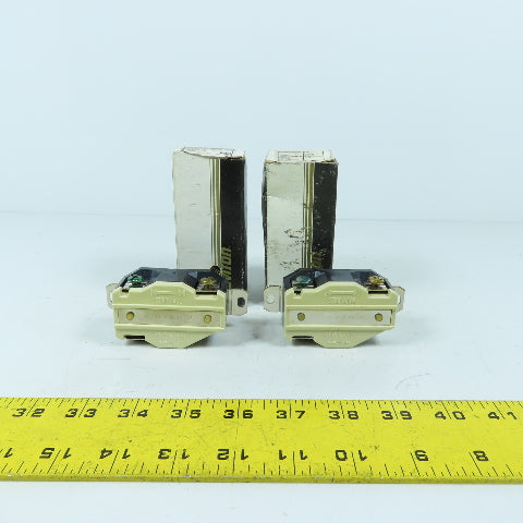 Leviton 2610 30A 125V Flush Mount Locking Receptacle 2P 3W L5-30 Lot Of 2