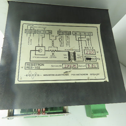 Resistron RES-102 Temperature Controller 220V 24VDC