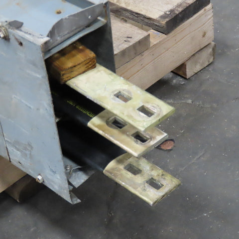 Westinghouse 453D 598 G68 400A 277/480V 4 Wire 3Ph Bus Duct 10'