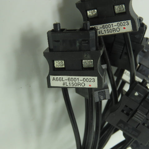 Fanuc A66L-6001-0023 Optical Fiber Cordset Cable Lot Of 8