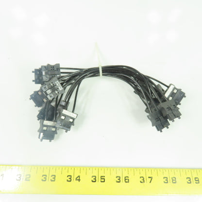 Fanuc A66L-6001-0023 Optical Fiber Cordset Cable Lot Of 8