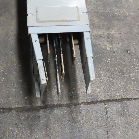 Westinghouse 1408D36B51 600A 277/480V 4 Wire 3Ph Bus Duct 10' Sections 30' Run