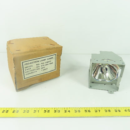 610 264 1943 PLC-LMP12 Projection Lamp Bulb W/ Housing NEW