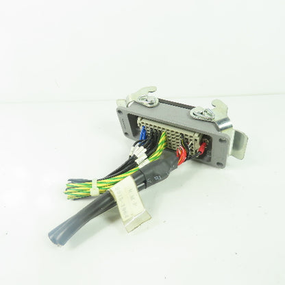 Harting 8015-T964 RMP 72-Pin Hole Female Connector Receptacle & Housing