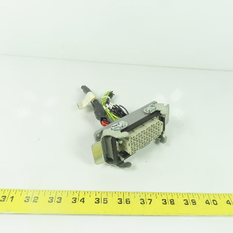 Harting 8015-T964 RMP 72-Pin Hole Female Connector Receptacle & Housing