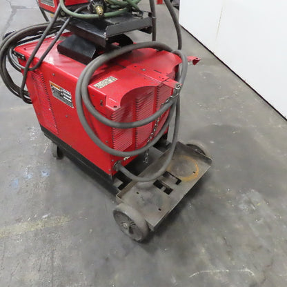 Lincoln CV-300 400A 36V MIG Welder LN-742H Feeder 208-230/460V Wheel Package