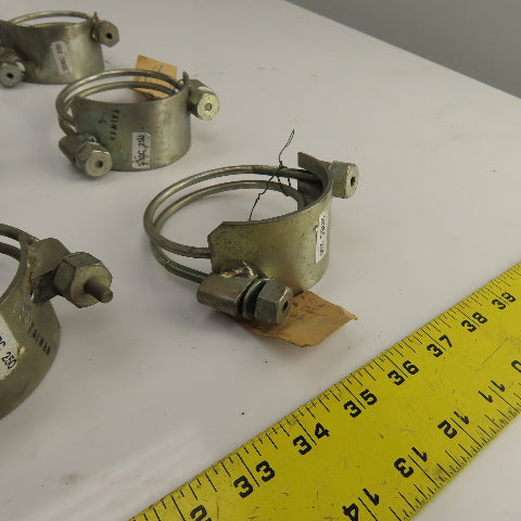 Kuriyama SDBC-250 Tiger Clamp Spiral Double-Bolt Clamp Lot Of 12