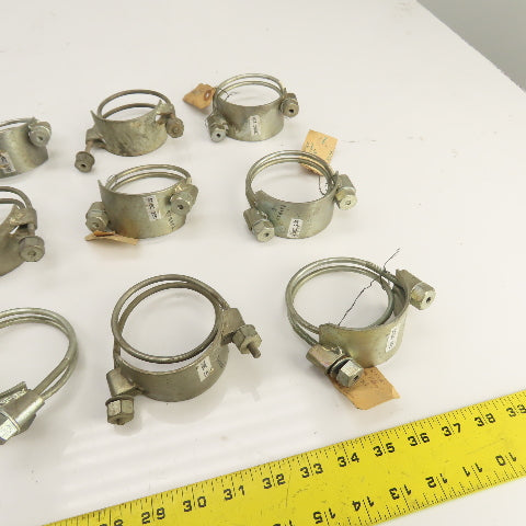Kuriyama SDBC-250 Tiger Clamp Spiral Double-Bolt Clamp Lot Of 12
