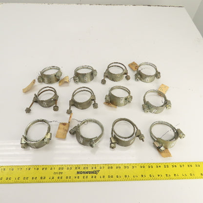 Kuriyama SDBC-250 Tiger Clamp Spiral Double-Bolt Clamp Lot Of 12