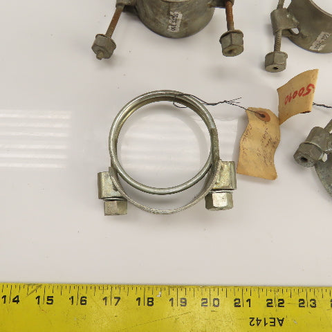 Kuriyama SDBC-250 Tiger Clamp Spiral Double-Bolt Clamp Lot Of 12