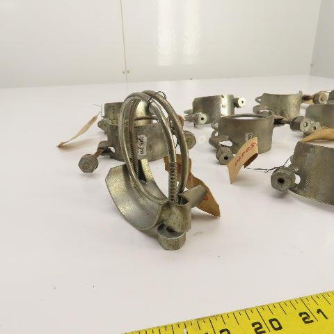 Kuriyama SDBC-250 Tiger Clamp Spiral Double-Bolt Clamp Lot Of 12