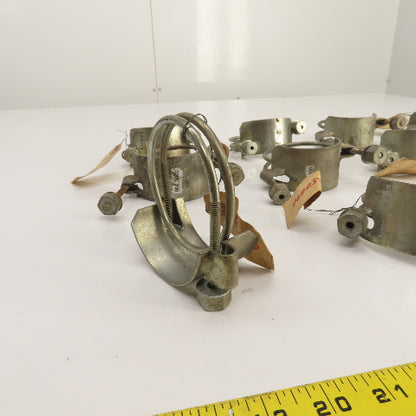 Kuriyama SDBC-250 Tiger Clamp Spiral Double-Bolt Clamp Lot Of 12