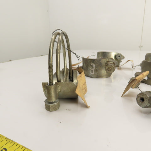 Kuriyama SDBC-250 Tiger Clamp Spiral Double-Bolt Clamp Lot Of 12