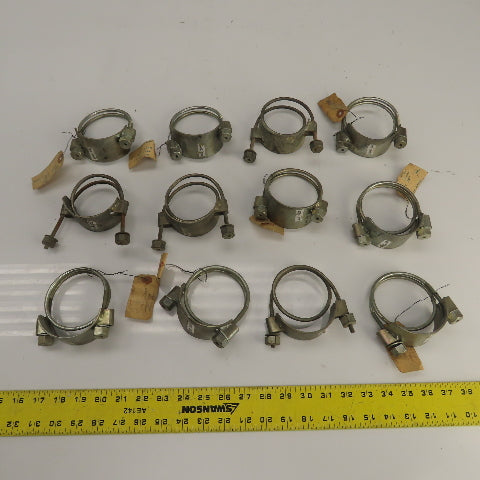 Kuriyama SDBC-250 Tiger Clamp Spiral Double-Bolt Clamp Lot Of 12